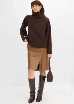 Sale Jersey de cuello alto Mujer Jerséis|Ropa De Punto