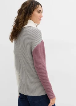 Outlet Jersey de cuello alto Mujer Jerséis|Ropa De Punto
