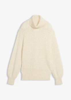 Online Jersey de cuello vuelto con lana merino Mujer Jerséis|Ropa De Punto