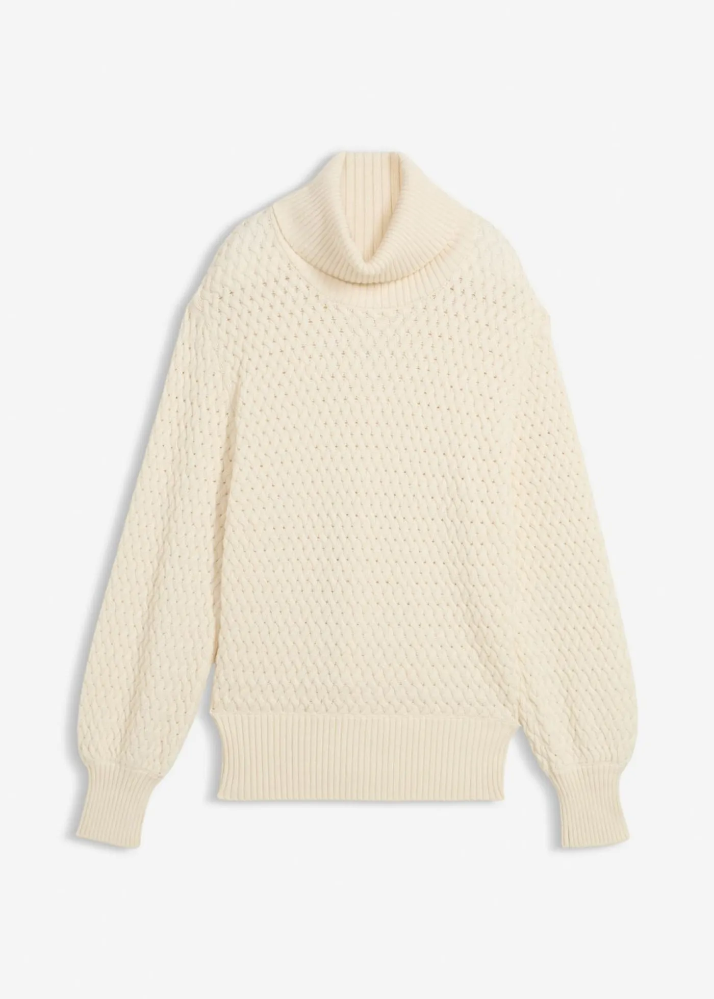 Online Jersey de cuello vuelto con lana merino Mujer Jerséis|Ropa De Punto