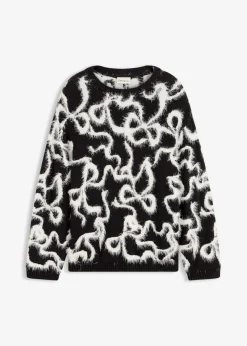 Discount Jersey de jacquard de suave mezcla de viscosa Mujer Jerséis|Ropa De Punto
