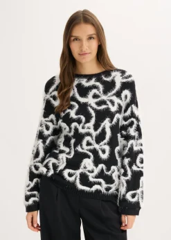 Discount Jersey de jacquard de suave mezcla de viscosa Mujer Jerséis|Ropa De Punto