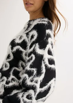 Discount Jersey de jacquard de suave mezcla de viscosa Mujer Jerséis|Ropa De Punto