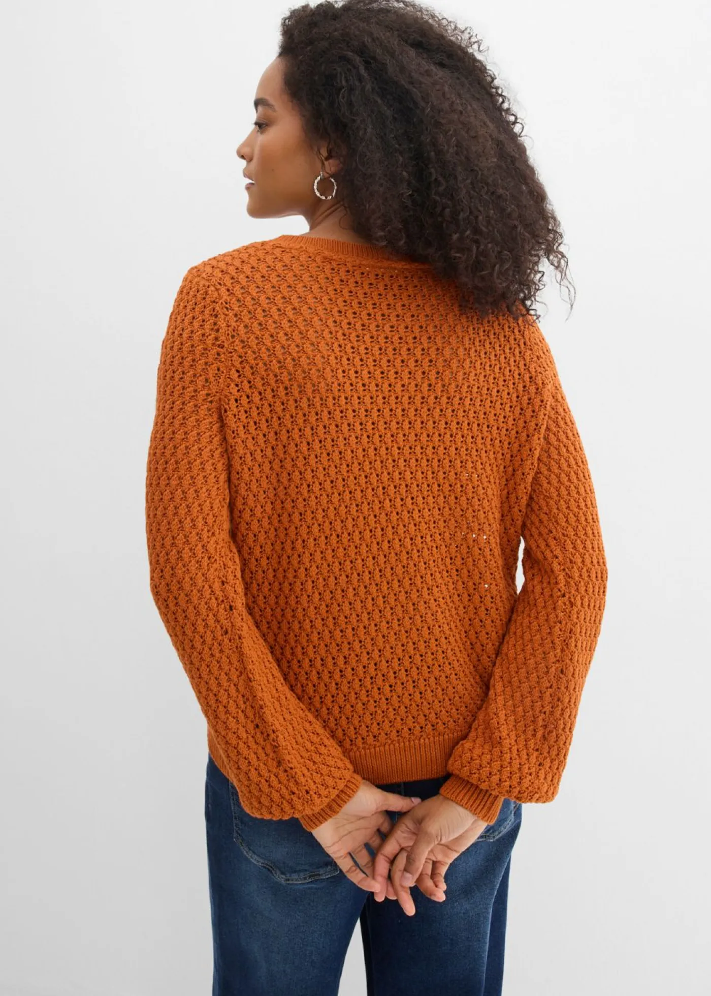 Outlet Jersey de mezcla de algodón Mujer Jerséis|Ropa De Punto