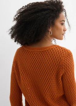 Outlet Jersey de mezcla de algodón Mujer Jerséis|Ropa De Punto