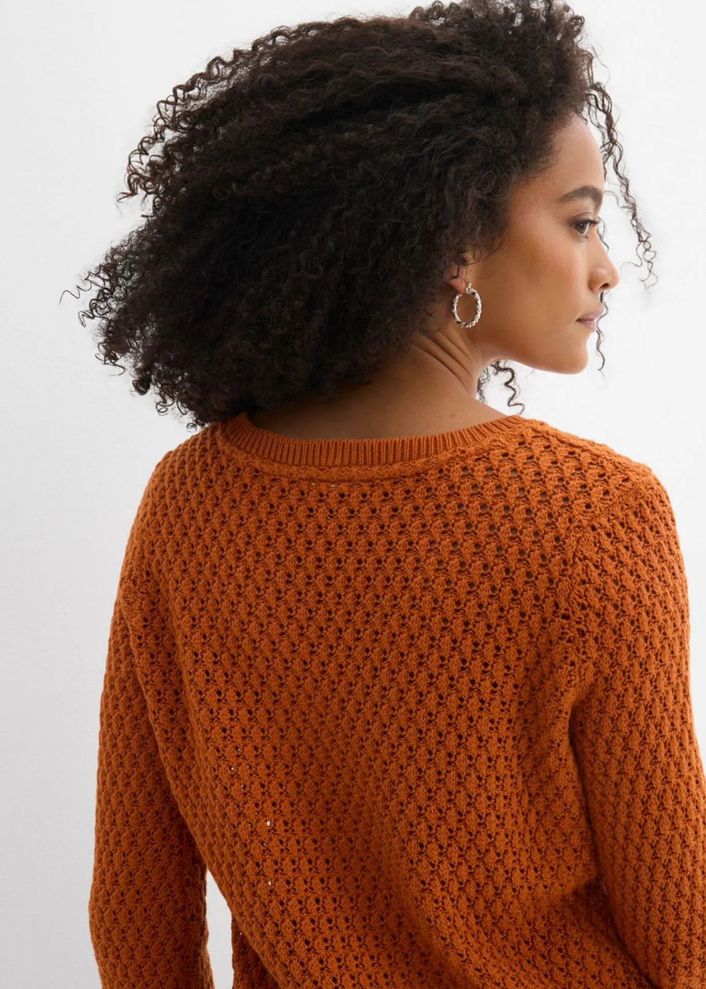 Outlet Jersey de mezcla de algodón Mujer Jerséis|Ropa De Punto