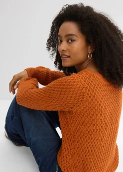 Outlet Jersey de mezcla de algodón Mujer Jerséis|Ropa De Punto