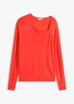 Discount Jersey de mezcla de viscosa fluida Mujer Jerséis|Ropa De Punto