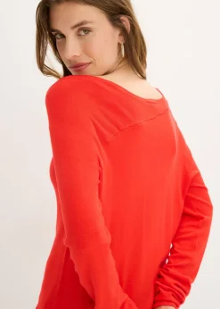 Discount Jersey de mezcla de viscosa fluida Mujer Jerséis|Ropa De Punto