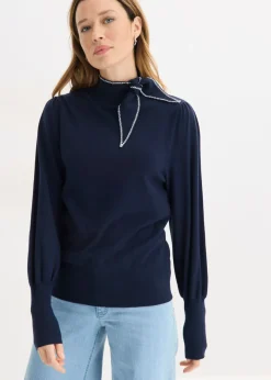Sale Jersey de mezcla de viscosa Mujer Jerséis|Ropa De Punto