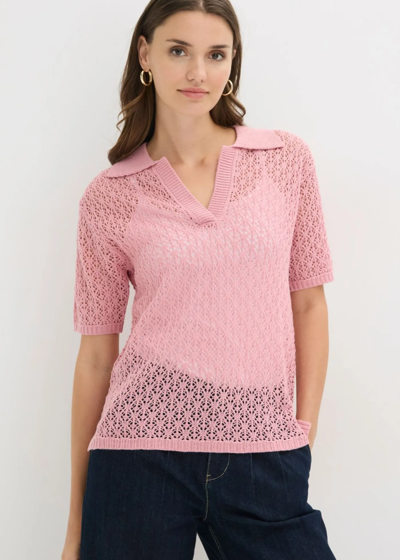 Online Jersey de punto ajour Mujer Jerséis|Novedades