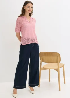 Online Jersey de punto ajour Mujer Jerséis|Novedades