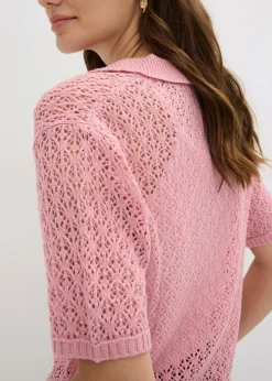 Online Jersey de punto ajour Mujer Jerséis|Novedades