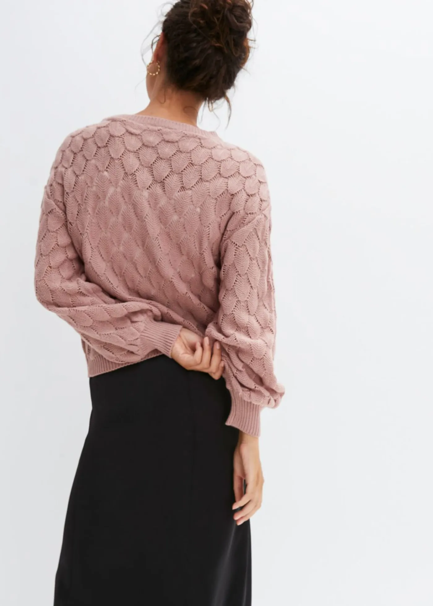 Sale Jersey de punto ajour Mujer Jerséis|Ropa De Punto