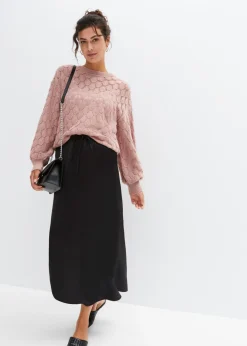 Sale Jersey de punto ajour Mujer Jerséis|Ropa De Punto