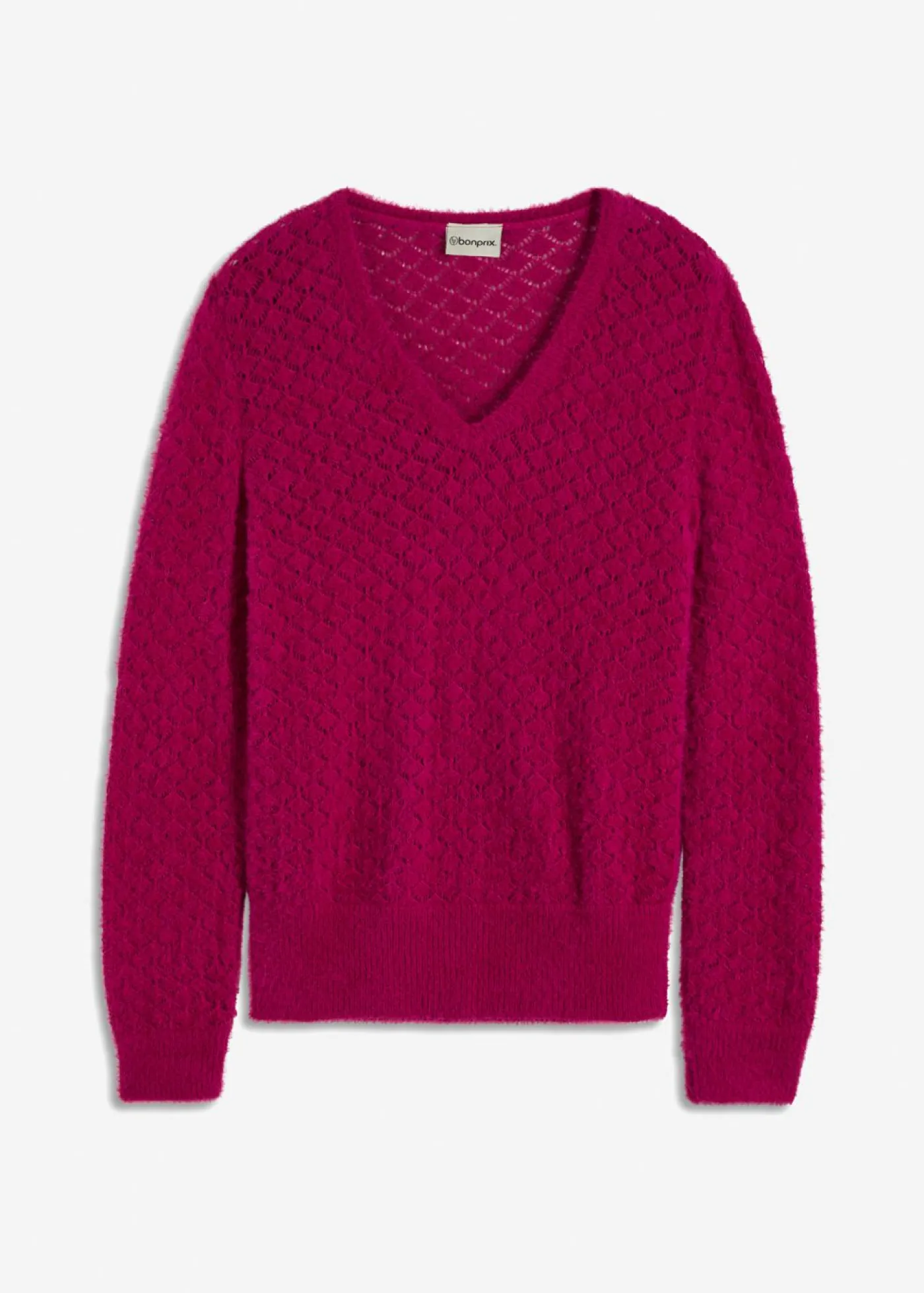 Best Jersey de punto ajour con hilo suave Mujer Jerséis|Ropa De Punto