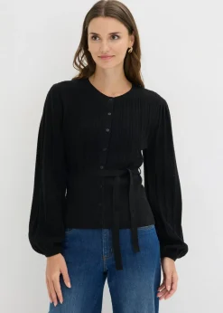 Discount Jersey de punto ajour en mezcla de algodón Mujer Jerséis|Novedades
