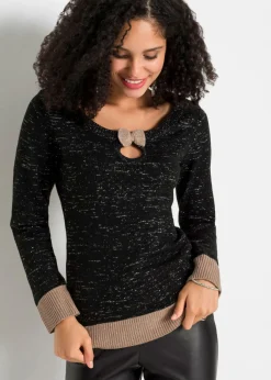 Online Jersey de punto brillante Mujer Jerséis|Ropa De Punto