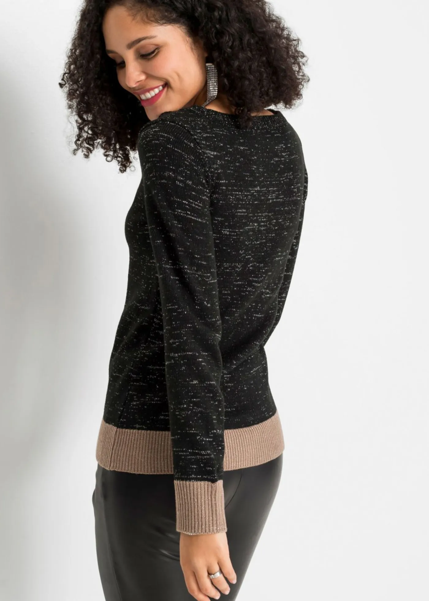 Online Jersey de punto brillante Mujer Jerséis|Ropa De Punto