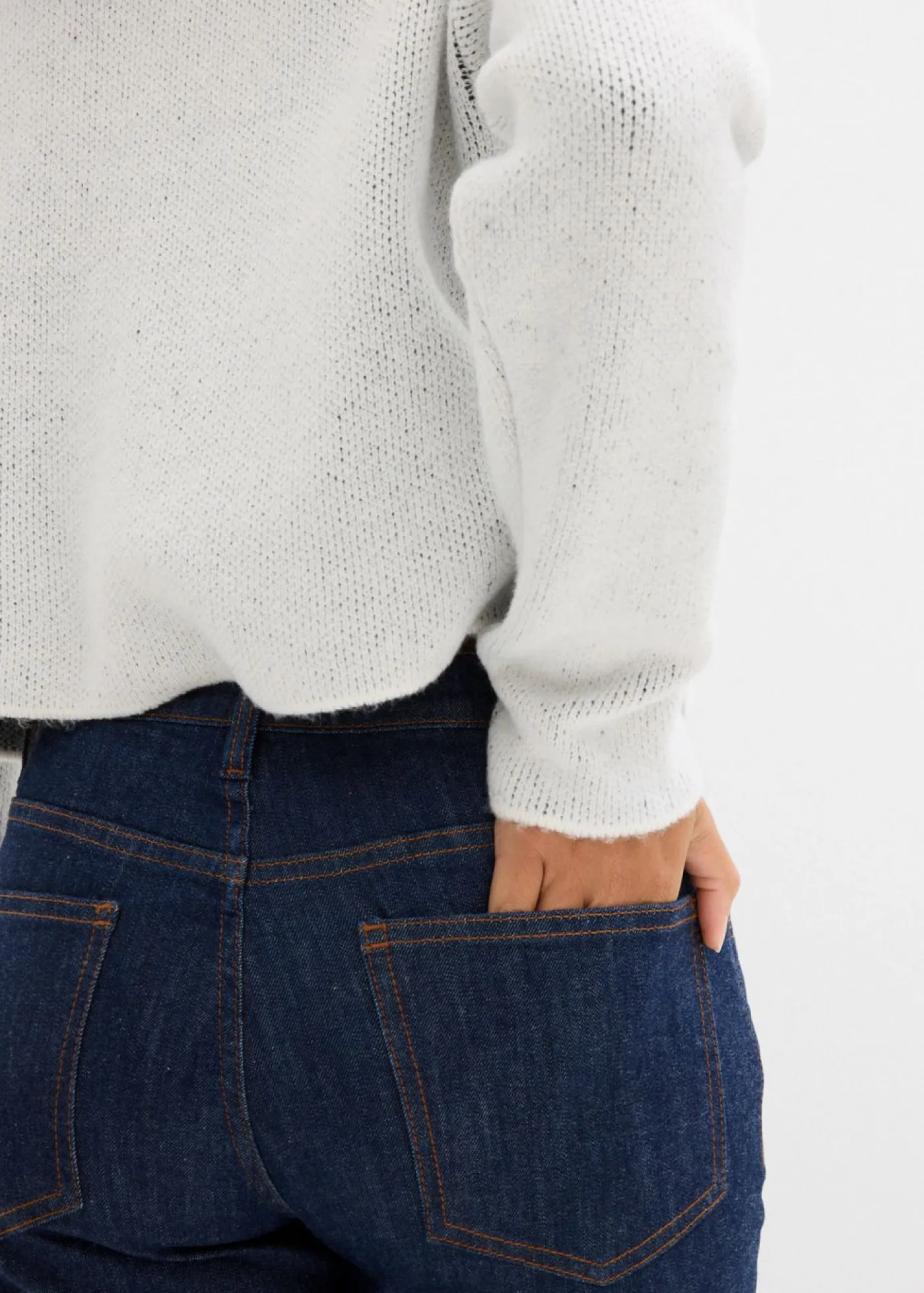 Clearance Jersey de punto con lazo Mujer Jerséis|Ropa De Punto