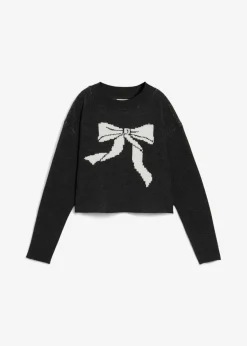 Jersey de punto con lazo Mujer Jerséis|Ropa De Punto