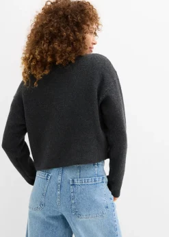 Jersey de punto con lazo Mujer Jerséis|Ropa De Punto