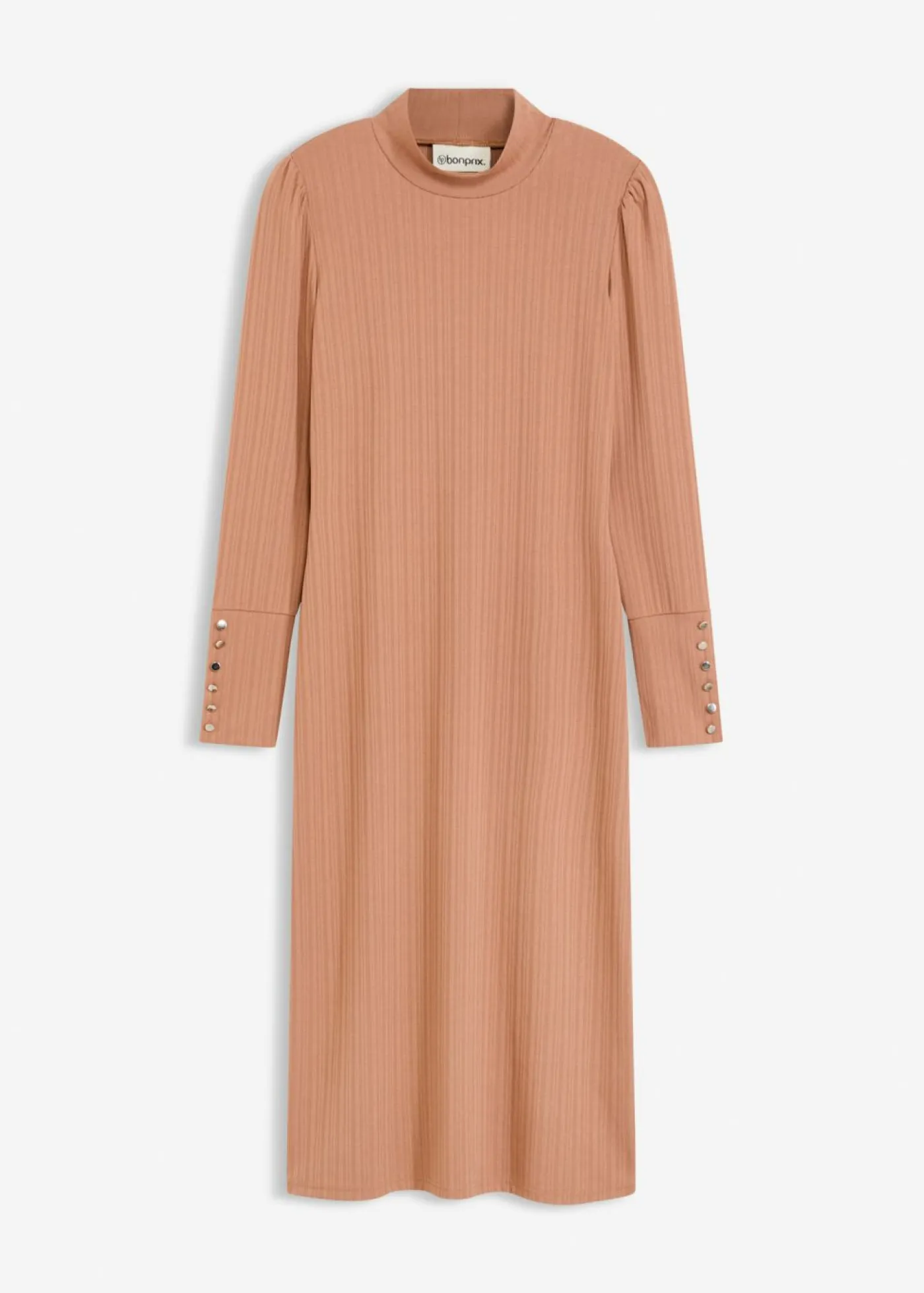 Best Jersey de punto de canalé de mezcla de viscosa Mujer Vestidos