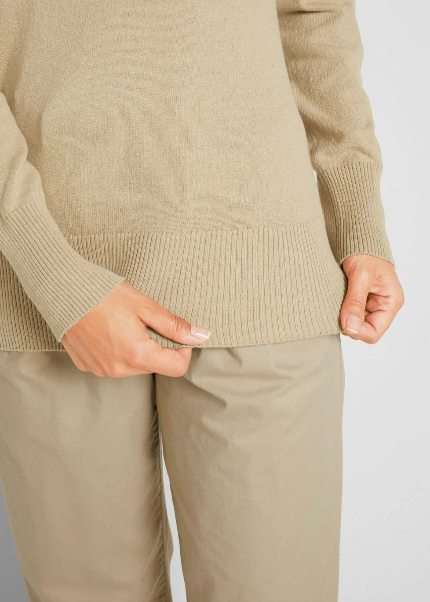 Sale Jersey de punto fino Mujer Básicos|Jerséis