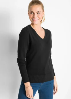 Clearance Jersey de punto fino Mujer Básicos|Jerséis