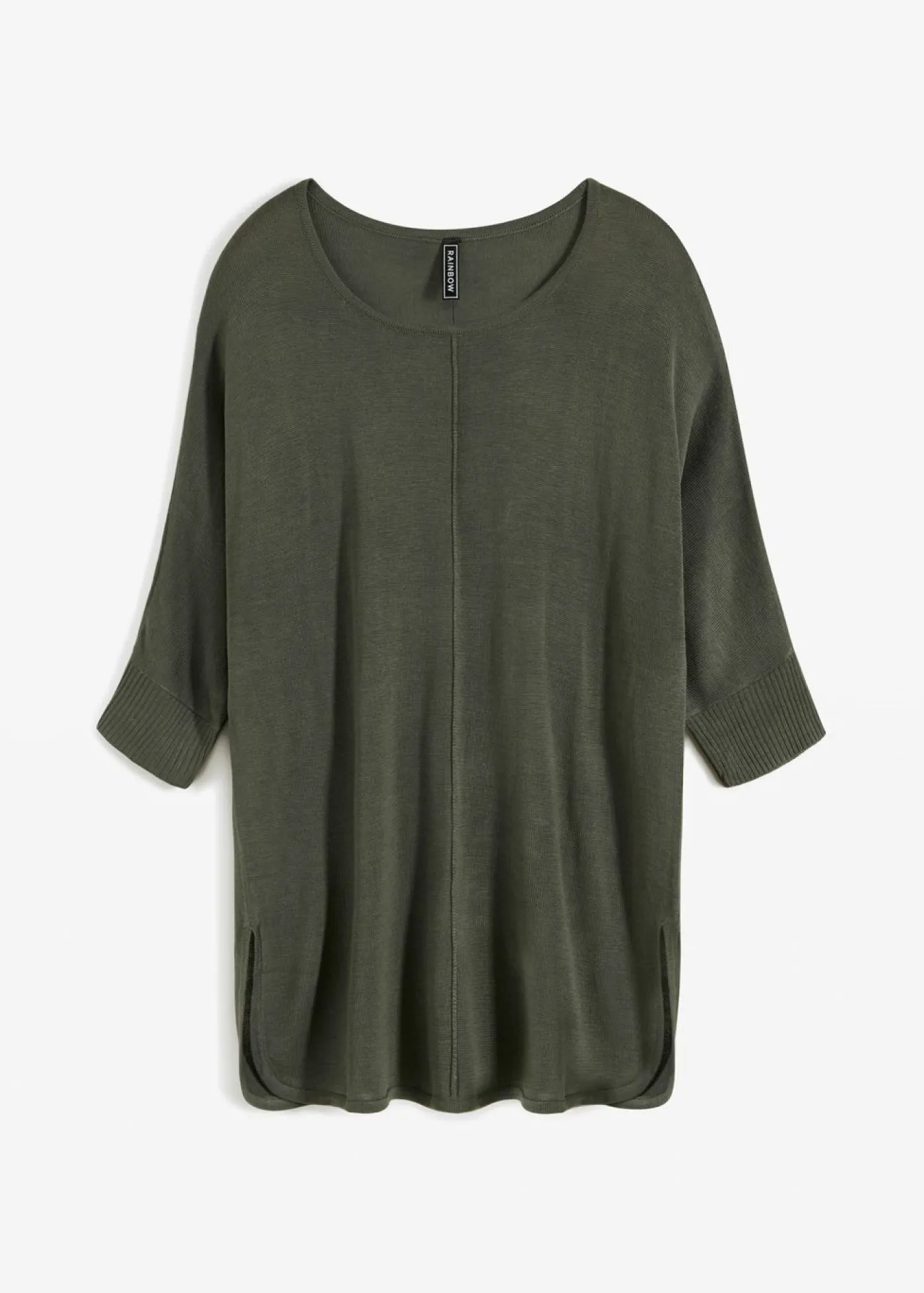 Sale Jersey de punto fino con mangas 3/4 Mujer Jerséis|Ropa De Punto