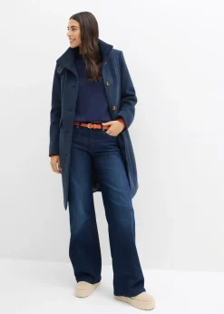New Jersey de punto fino con mangas raglán Mujer Jerséis|Ropa De Punto