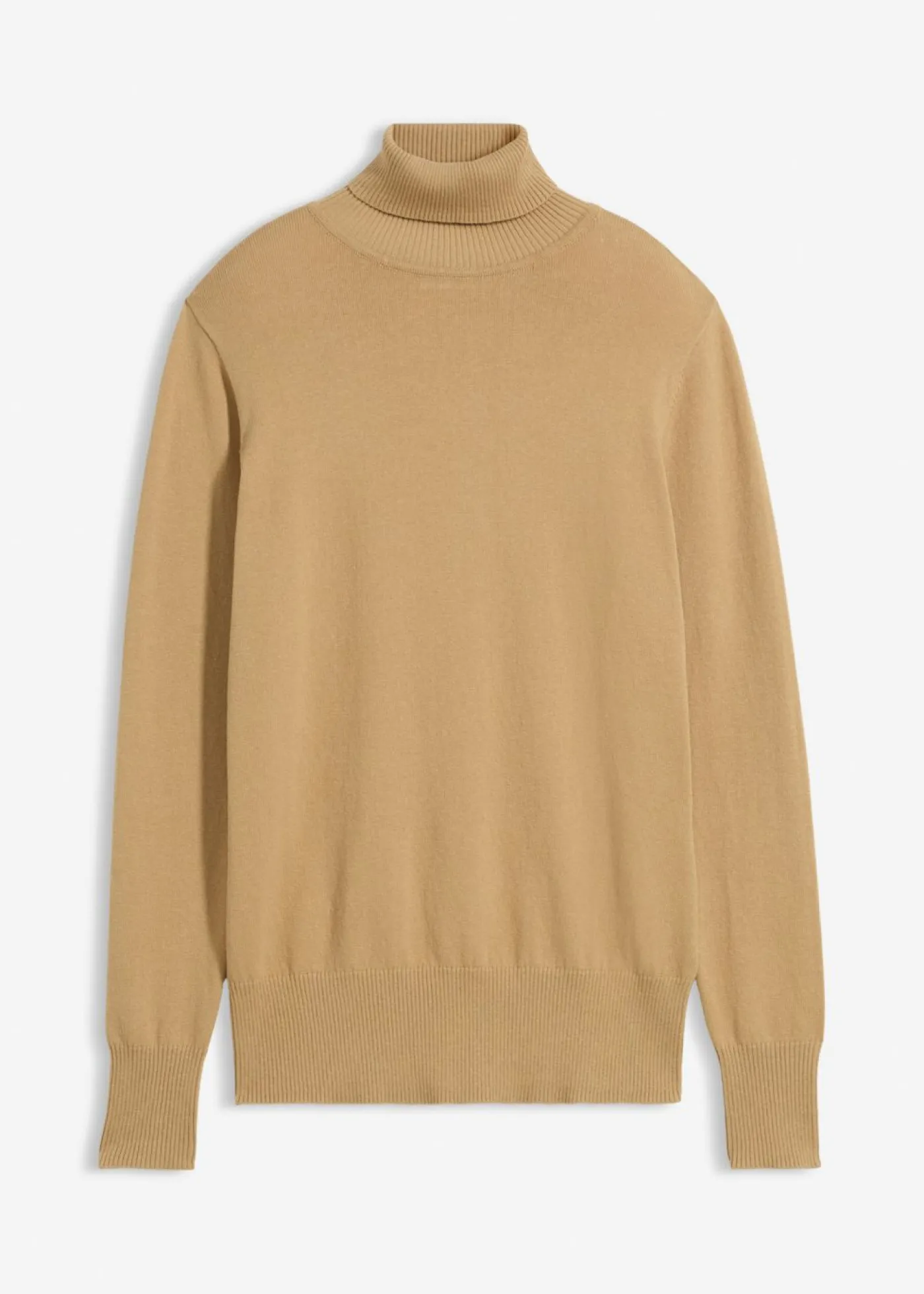 Best Jersey de punto fino con cuello alto Mujer Básicos|Jerséis