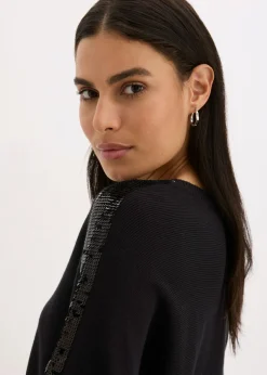 Best Jersey de punto fino con lentejuelas Mujer Jerséis|Ropa De Punto