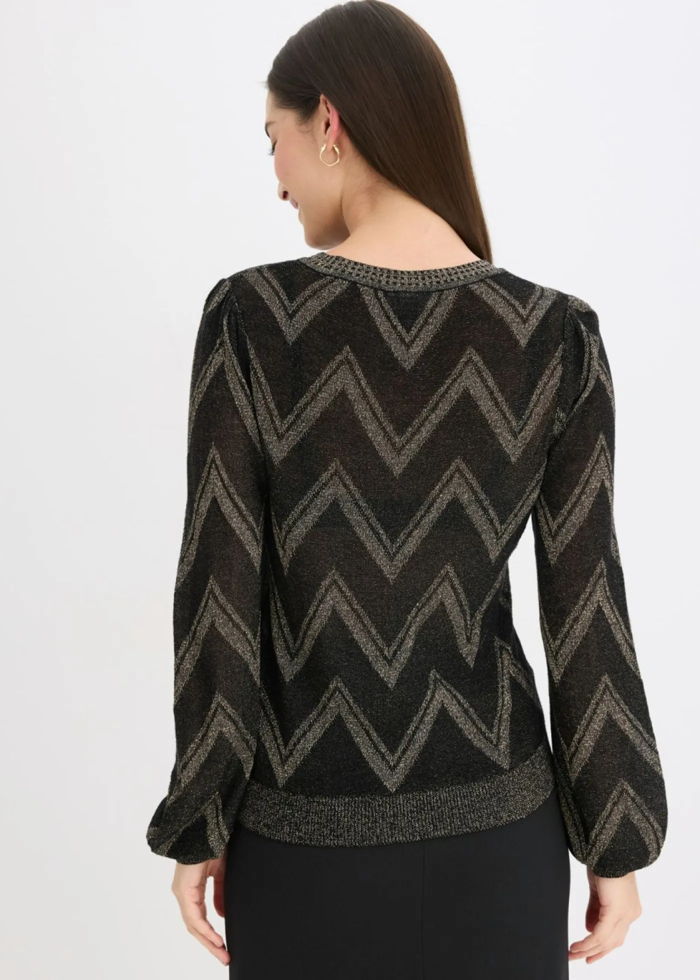 Best Jersey de punto fino con efecto brillante Mujer Jerséis|Ropa De Punto