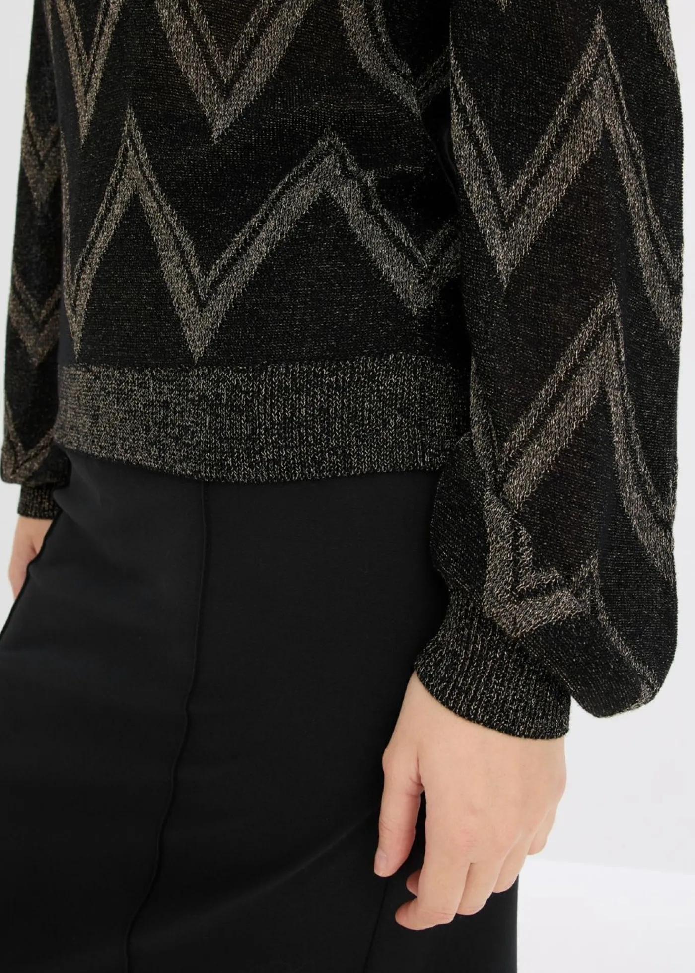 Best Jersey de punto fino con efecto brillante Mujer Jerséis|Ropa De Punto