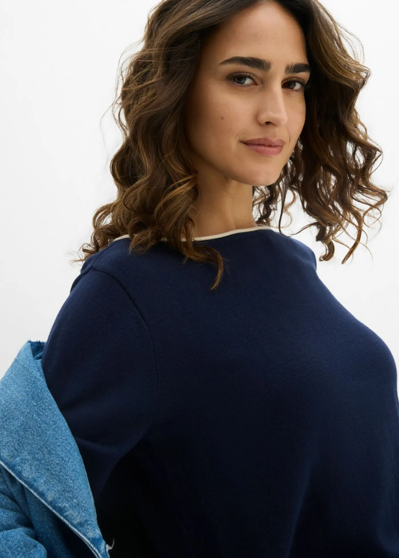 Best Jersey de punto fino de mezcla de algodón Mujer Jerséis|Ropa De Punto