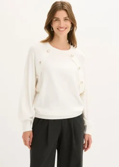 Hot Jersey de punto fino de mezcla de viscosa fluida Mujer Jerséis|Ropa De Punto