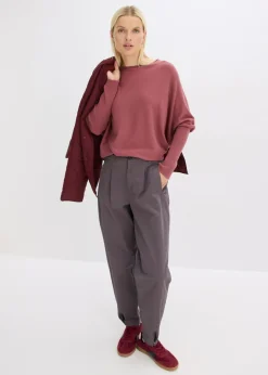 Discount Jersey de punto fino de mezcla de viscosa Mujer Jerséis|Ropa De Punto