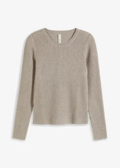 Jersey de punto fino de mezcla de viscosa suave Mujer Jerséis|Ropa De Punto