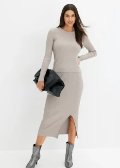 Jersey de punto fino de mezcla de viscosa suave Mujer Jerséis|Ropa De Punto