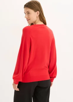 Clearance Jersey de punto fino de mezcla de viscosa fluida Mujer Jerséis|Ropa De Punto
