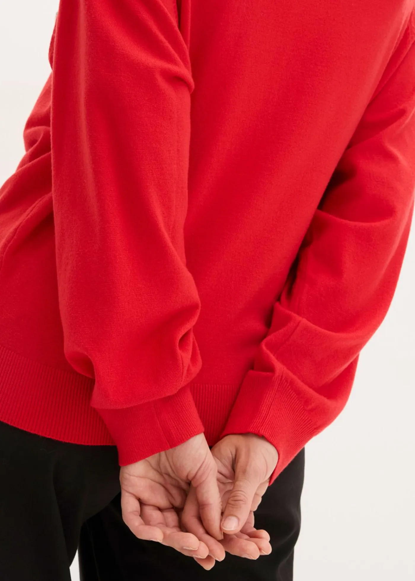 Clearance Jersey de punto fino de mezcla de viscosa fluida Mujer Jerséis|Ropa De Punto