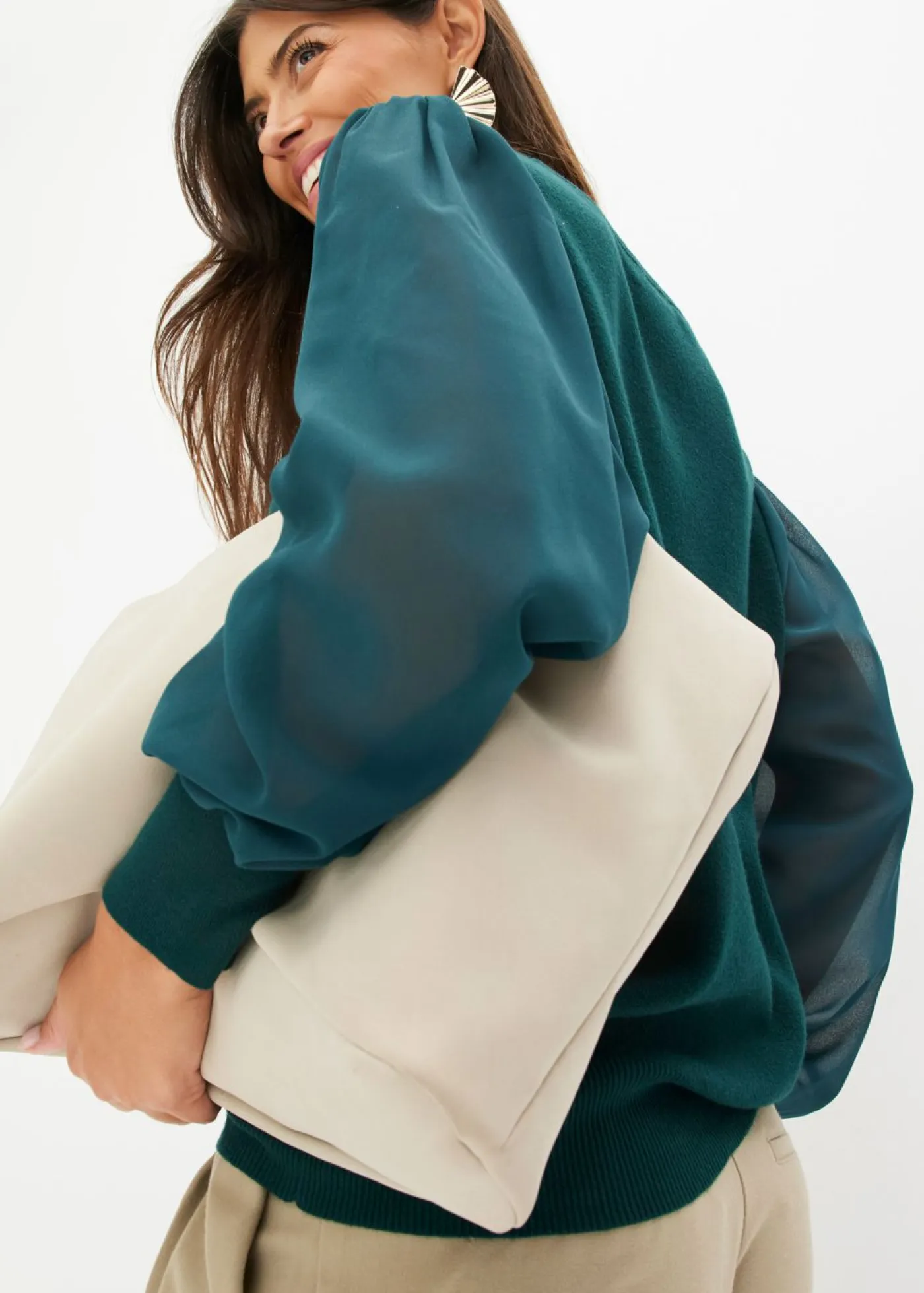 Discount Jersey de punto fino de mezcla de viscosa suave Mujer Jerséis|Ropa De Punto