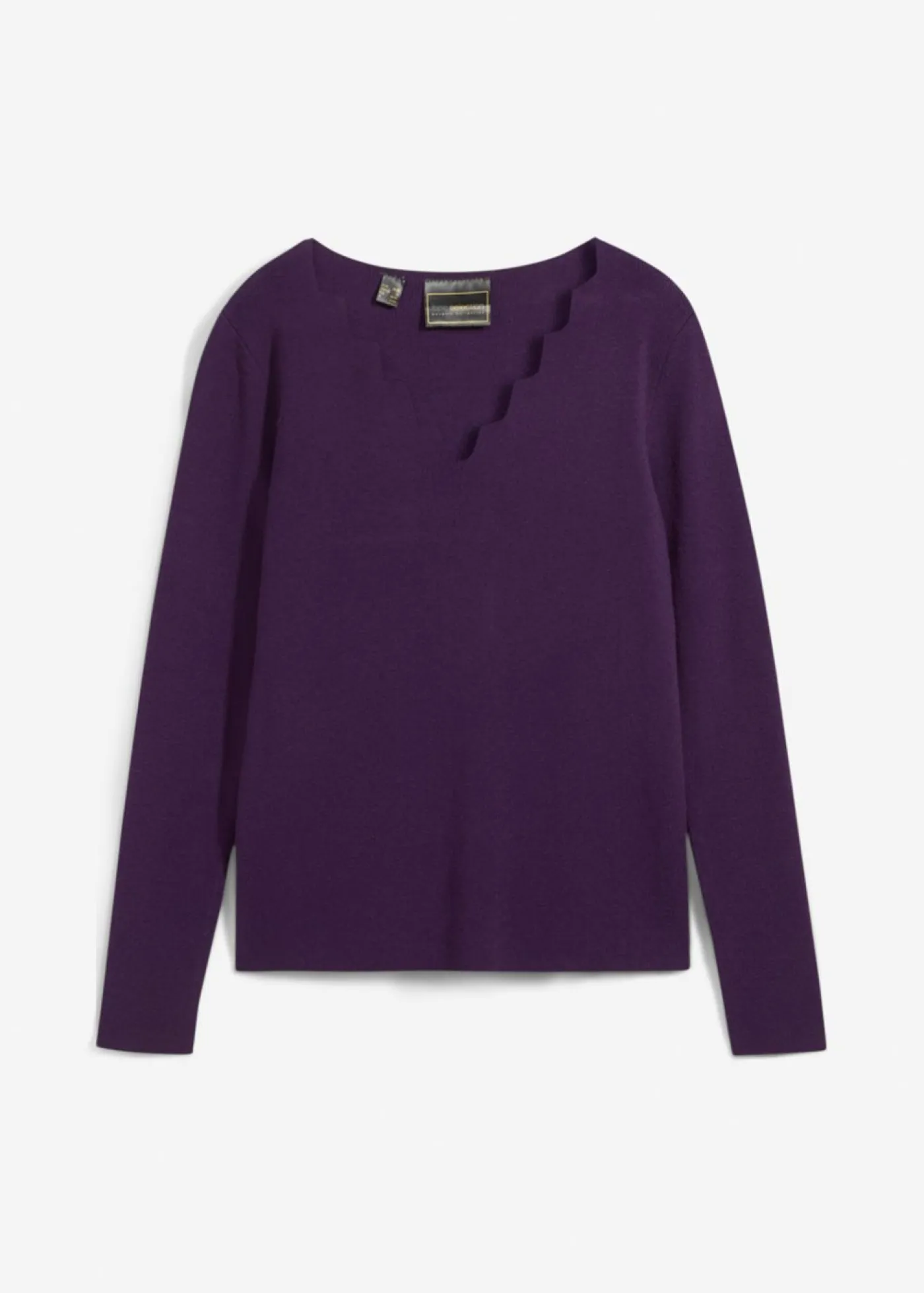 Sale Jersey de punto fino de una suave mezcla de viscosa Mujer Jerséis|Ropa De Punto