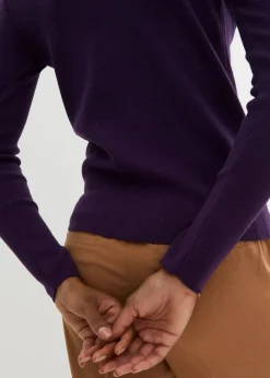 Sale Jersey de punto fino de una suave mezcla de viscosa Mujer Jerséis|Ropa De Punto