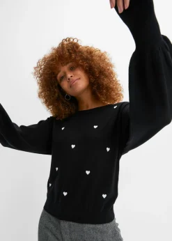 Outlet Jersey de punto fino en mezcla de viscosa Mujer Jerséis|Ropa De Punto