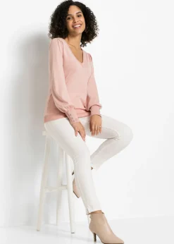 Best Jersey de punto fino en mezcla de viscosa Mujer Jerséis|Ropa De Punto