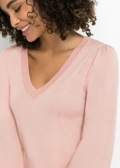 Best Jersey de punto fino en mezcla de viscosa Mujer Jerséis|Ropa De Punto