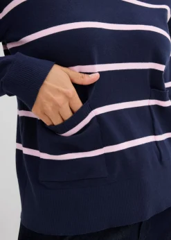 Outlet Jersey de punto fino tipo polo Mujer Jerséis|Novedades