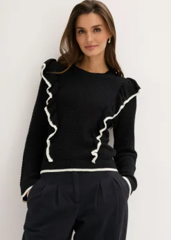 Online Jersey de punto fino y mezcla de algodón Mujer Jerséis|Ropa De Punto